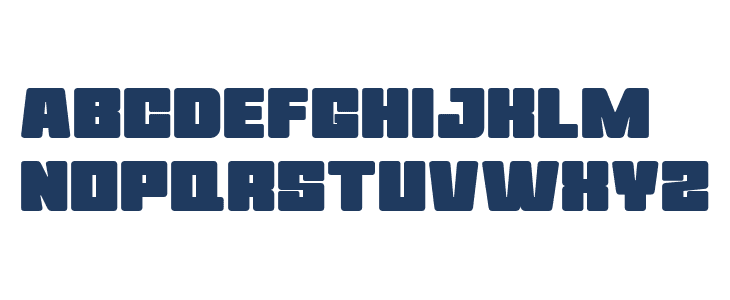 AVAYA Regular Uppercase