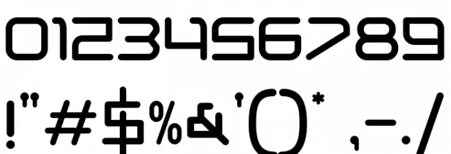 AVCosmos-Regular Font OTHER CHARS