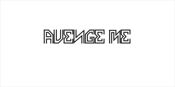 AVENGE ME Logo