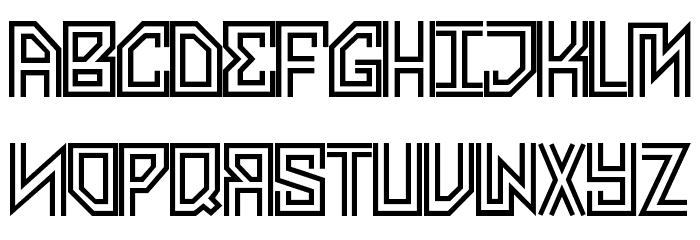 AVENGE ME Font LOWERCASE