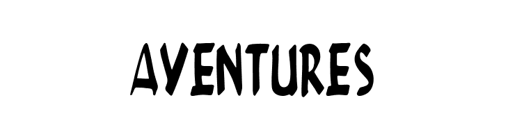 AVENTURES  免费字体下载