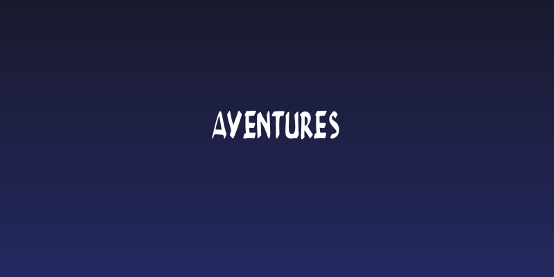 AVENTURES Social Header