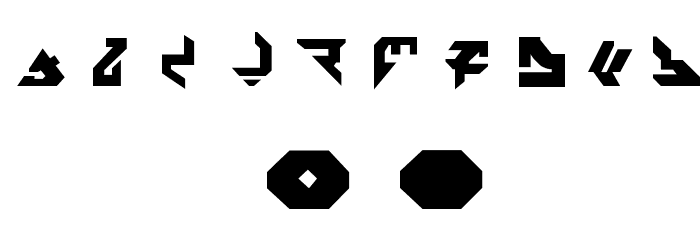 AVIAN/MYRMICAT numerals Font OTHER CHARS