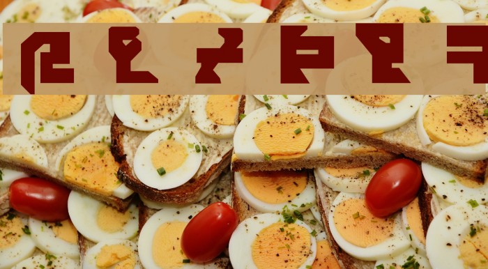 AVIAN/MYRMICAT numerals Font examples