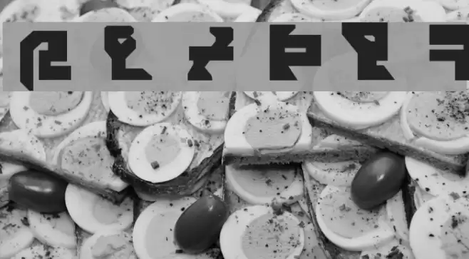 AVIAN/MYRMICAT numerals Font examples