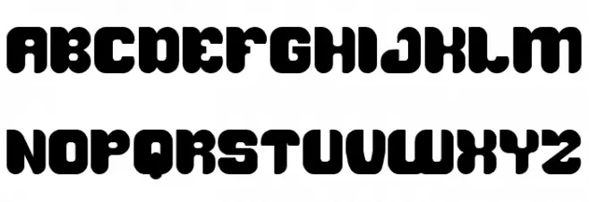 AVIATOR Bold Schriftart Groß