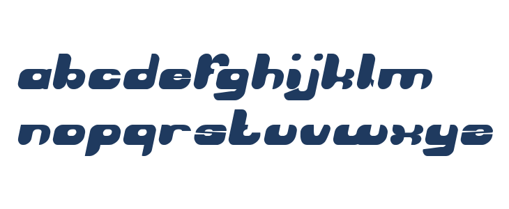 AVIATOR Italic Lowercase