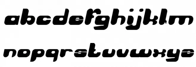 AVIATOR Italic 字体 小写
