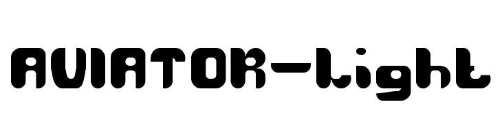 AVIATOR-Light  Free Fonts Download
