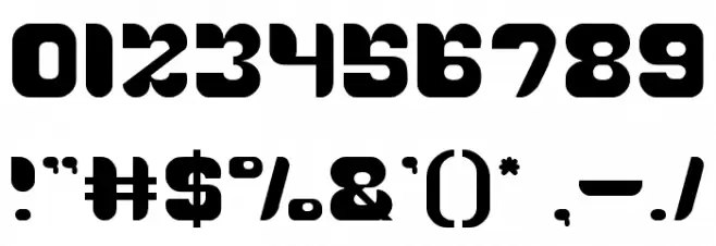 AVIATOR-Light Font OTHER CHARS