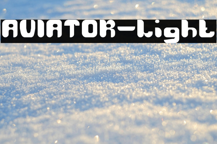 AVIATOR-Light Example 2