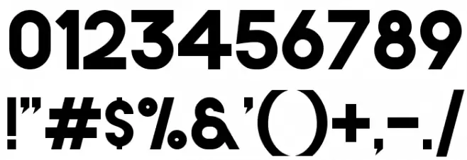 AVICENNA Font OTHER CHARS