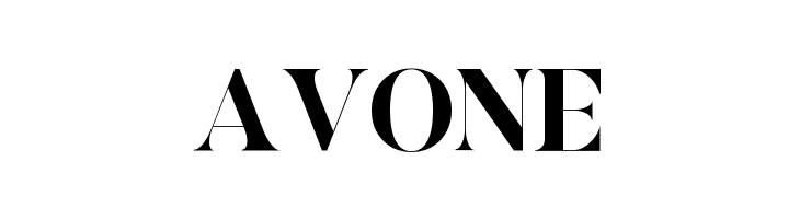 AVONE  Frei Schriftart Herunterladen