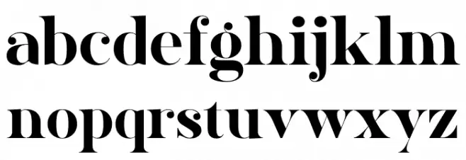 AVONE Font LOWERCASE