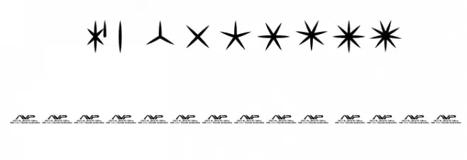 AVP Font OTHER CHARS