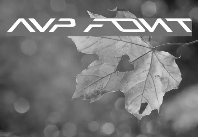 AVP Font examples