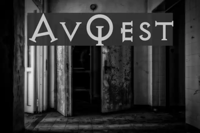 AvQest Font examples