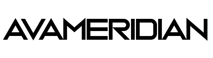 Ava Meridian  Free Fonts Download