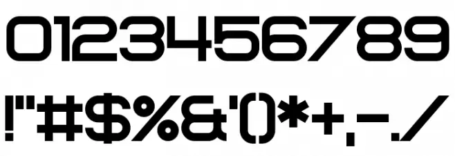 Ava Meridian Font OTHER CHARS