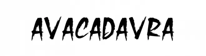 Avaca Davra  font caratteri gratis