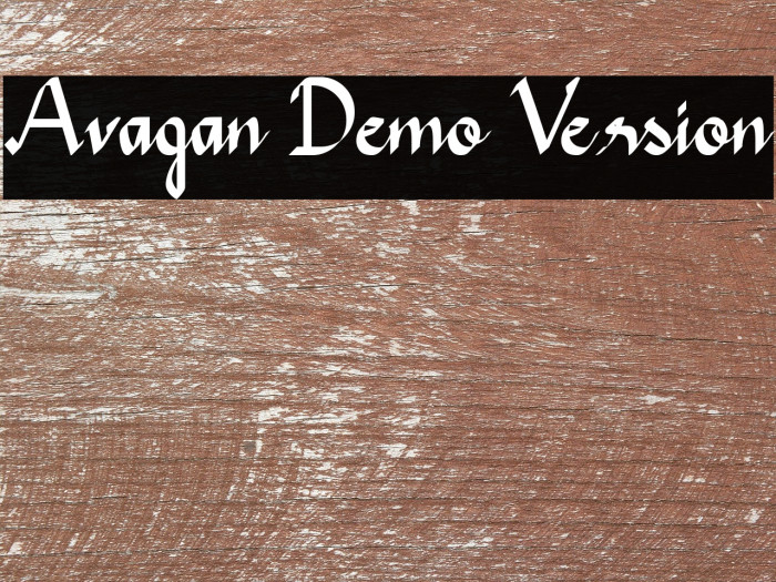 Avagan Demo Version Example 3