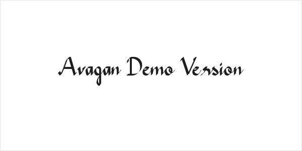 Avagan Demo Version Logo