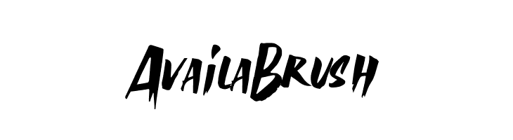 AvailaBrush  免费字体下载