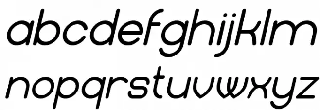 Available Italic Шрифта строчной