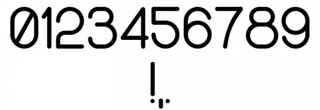 Available Regular Font OTHER CHARS