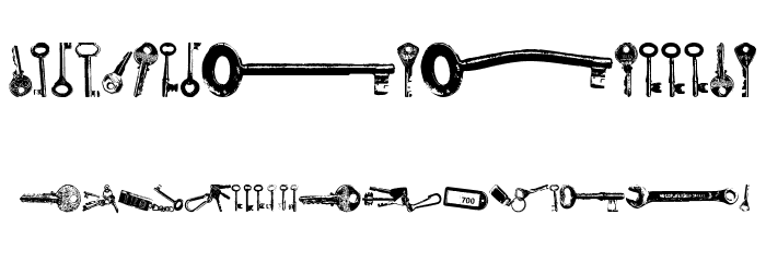 Avain Font LOWERCASE