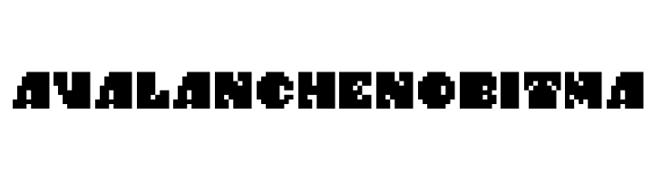 AvalanchenoBitma  Fuentes Gratis Descargar
