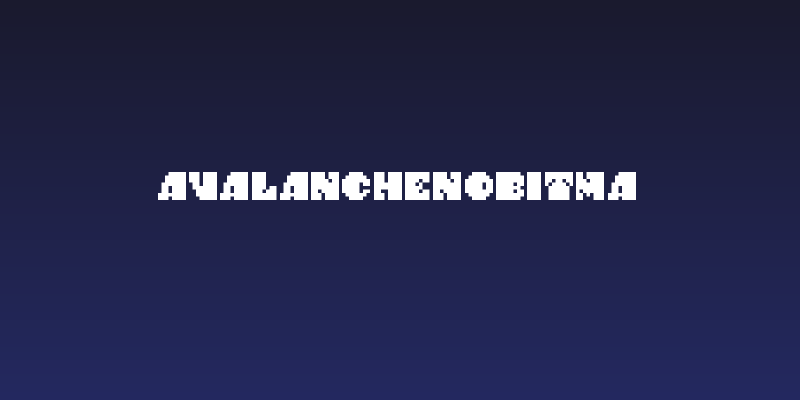 AvalanchenoBitma Social Header