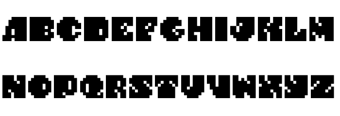 AvalanchenoBitma Font LOWERCASE