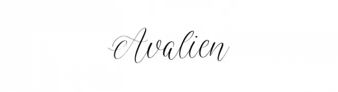 Avalien  baixar fontes gratis