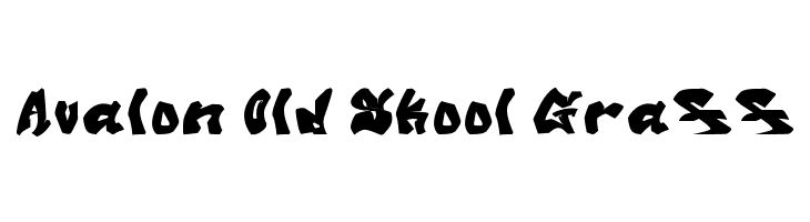 Avalon Old Skool Graff Fonte