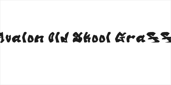 Avalon Old Skool Graff Logo