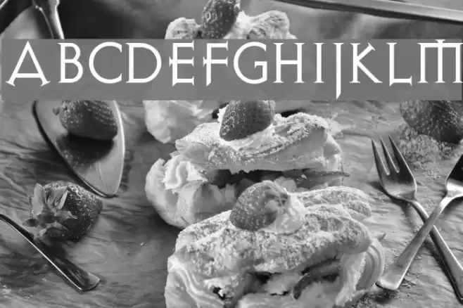 Avalon Quest Font examples