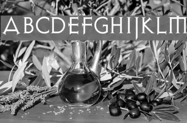 Avalon Quest Font examples