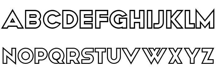Avalon Regular Font LOWERCASE