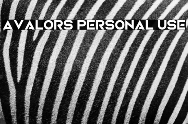 Avalors Personal Use Example 3