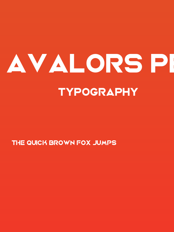 Avalors Personal Use Poster