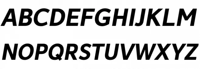 Avancement 2020 Bold Italic フォント 大文字