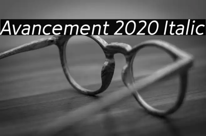 Avancement 2020 Italic Fuentes examples