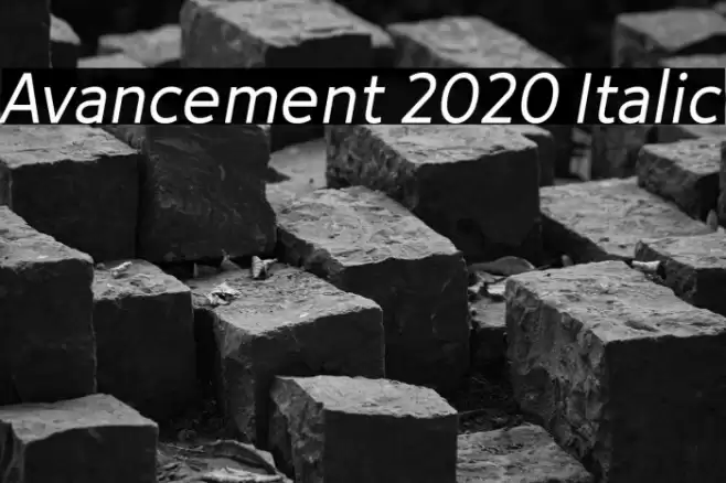 Avancement 2020 Italic Fuentes examples