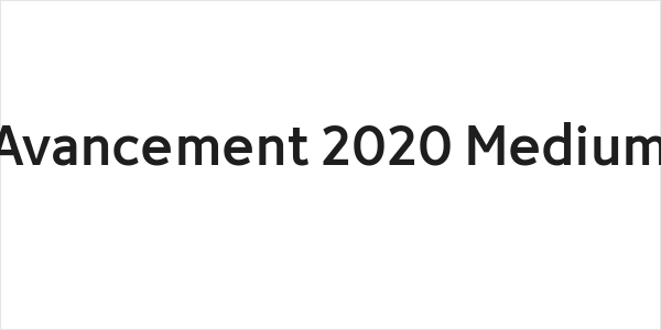Avancement 2020 Medium Logo