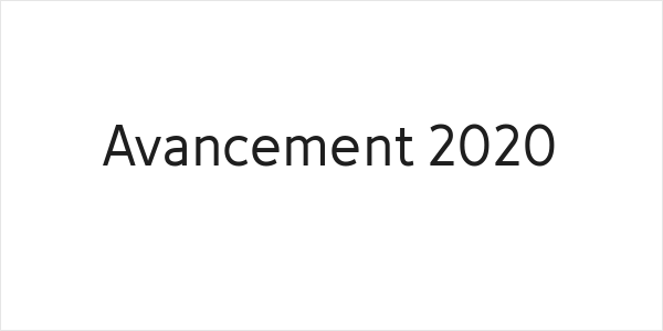 Avancement 2020 Logo