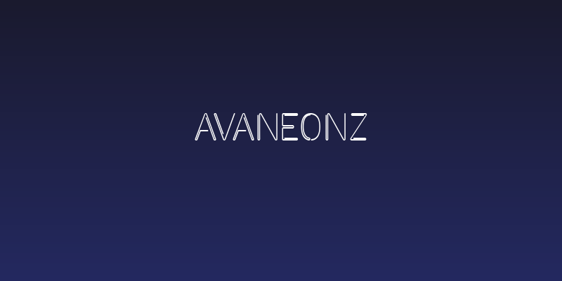 Avaneonz Social Header