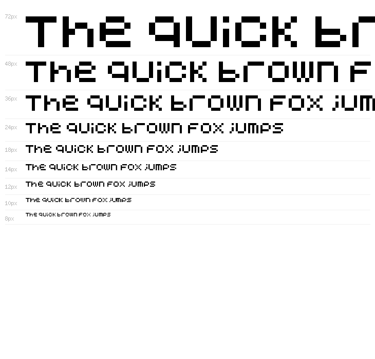 Avant Pixel Regular Waterfall