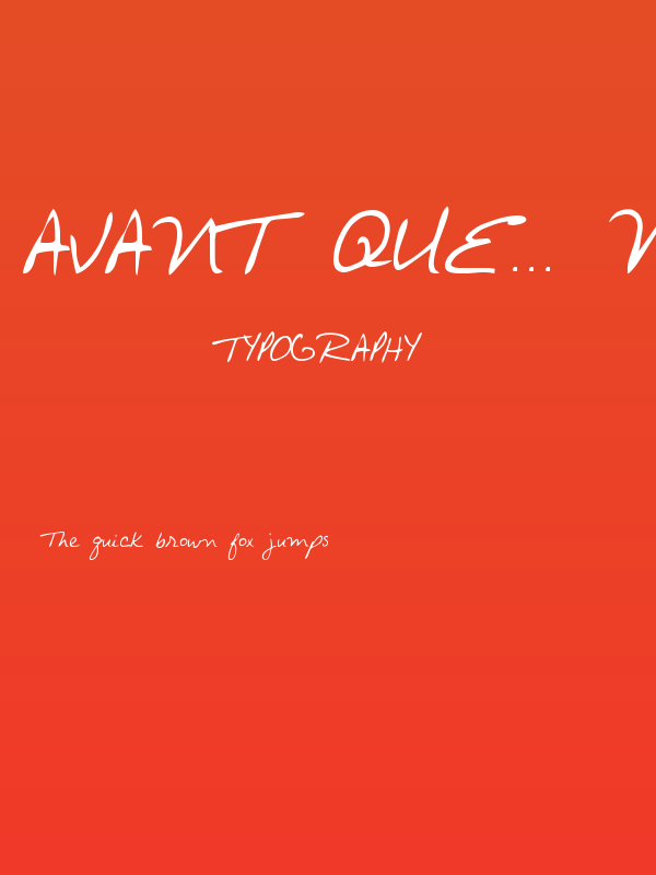 Avant que... MF Poster