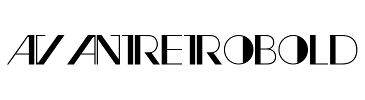 AvantRetroBold  baixar fontes gratis
